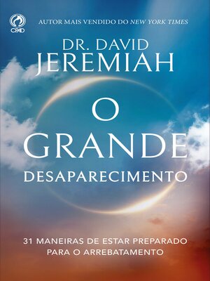 cover image of O Grande Desaparecimento